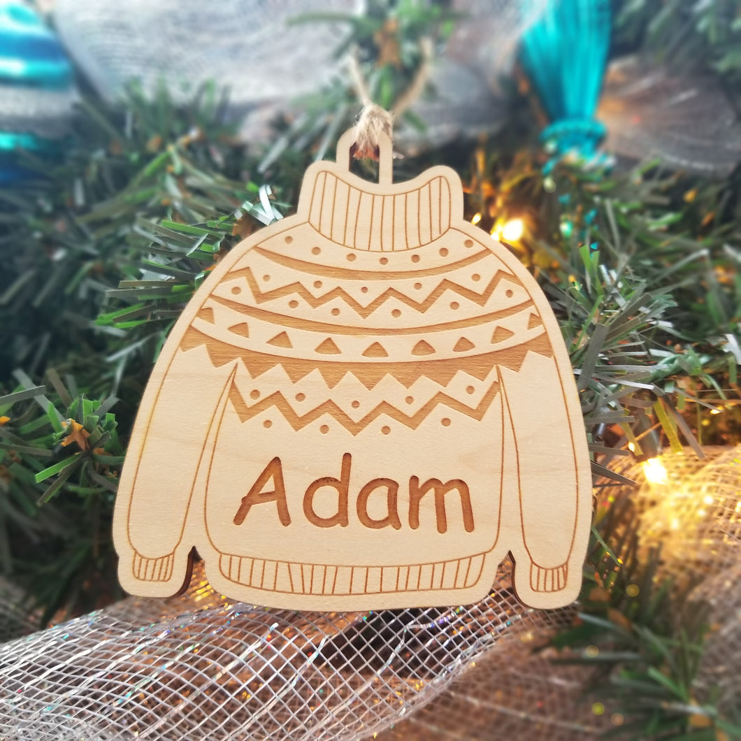 Sweater Ornament/*1 for $10.20/2 for $17/3 for $22.10~